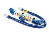 1650KIT2S36 Dormont 1/2 Dia., 36 Blue Hose, Snapfast, 2 Swiv