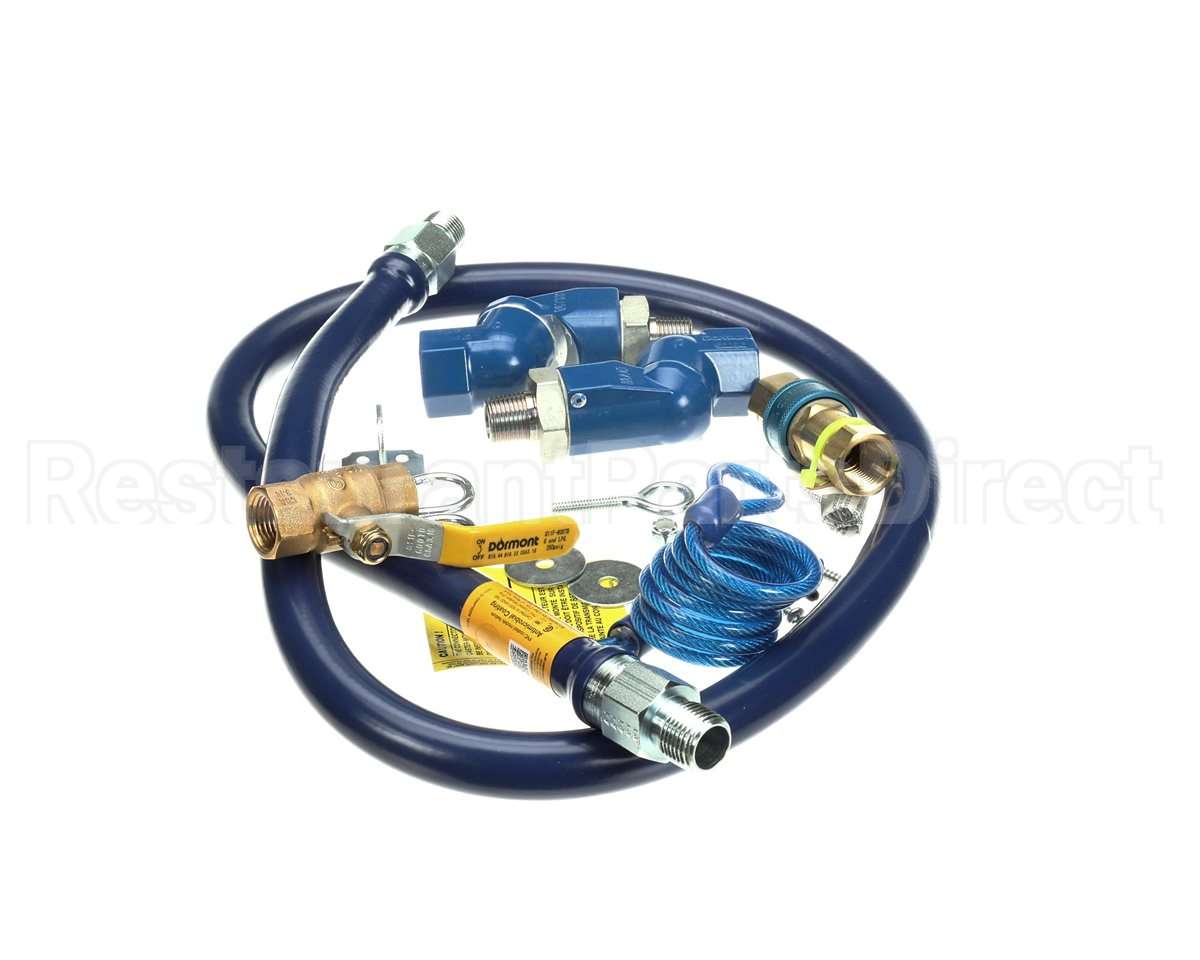 1650KIT2S60 Dormont 1/2 Dia., 60 Blue Hose, Snapfast, 2 Swiv