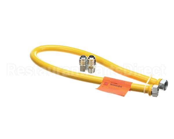 1650NPFS36 Dormont Stationary Gas Connector, 1/2 Dia, 36 L