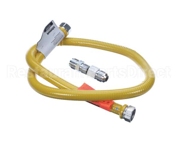 1650NPFS48 Dormont Stationary Gas Connector, 1/2 Dia., 48 L