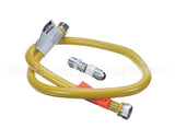 1650NPFS48 Dormont Stationary Gas Connector, 1/2 Dia., 48 L