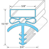 16546 Compatible Bally Door Gasket