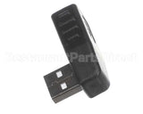 166184 Duke Usb. 2.0 Male To Female Rt. Angle Adapte