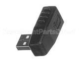 166184 Duke Usb. 2.0 Male To Female Rt. Angle Adapte