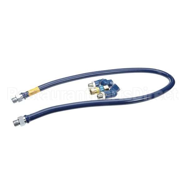 1675BPQ2S72 Compatible Dormont 3/4Dia., 72 Blue Hose, Snapfast, 2 Swivel Max