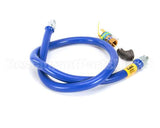 1675BPQ72 Dormont 3/4" Dia., 72" Blue Hose, Snapfast, 1 El