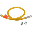 1675NPFS60 Compatible Dormont Coated Gas Connector 3/4" Mpt X 60"