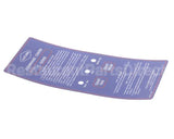 16907 Gaylord C-5000 Mylar Faceplate