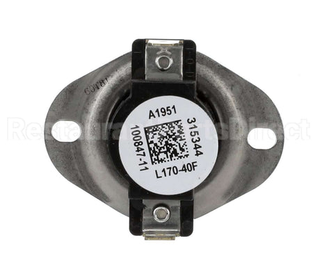 16W73 Lennox Limit Control Spst 170F Close