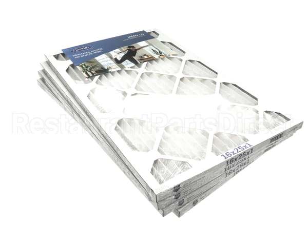 16X25X1-M10-C-P4 Carrier Merv 10 1" Filter Pack
