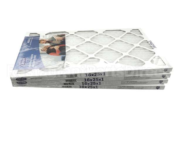 16X25X1-M13-C-P4 Carrier Merv 13 1" Air Filter, 16"X25"X1", 4 Pac