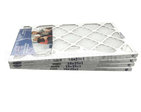 16X25X1-M13-C-P4 Carrier Merv 13 1" Air Filter, 16"X25"X1", 4 Pac