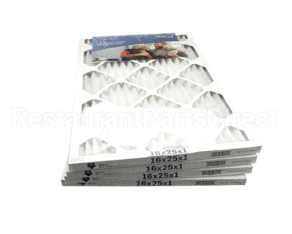 16X25X1-M13-C-P4 Carrier Merv 13 1" Air Filter, 16"X25"X1", 4 Pac