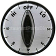 17-7950 Compatible Seco Knob 2 D, Off-Lo-2-6-Hi