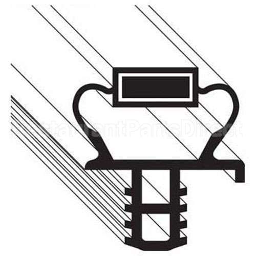 1701188 Compatible Delfield Gasket 15 3/8 X 21 1/4 D