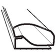 17020-2043 Compatible Carter Hoffman Gasket, 23-1/4 X 48, 3 Side