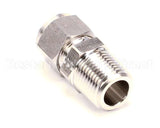 17111 Broaster Connector Comp 1/2 Od X 1/2 Npt