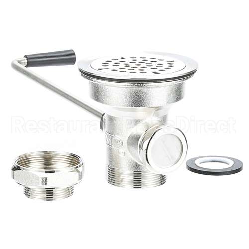 1750-1015-1000 Compatible Standard Keil Waste Drain - 3-1/2" Sink Opening, Twist