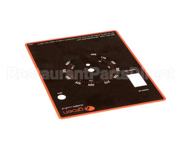 175044 Groen Overlay,Braising Pan, Man Tilt