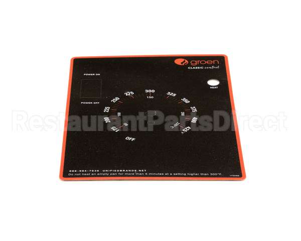 175046 Groen Overlay, Braising Pan, Manual