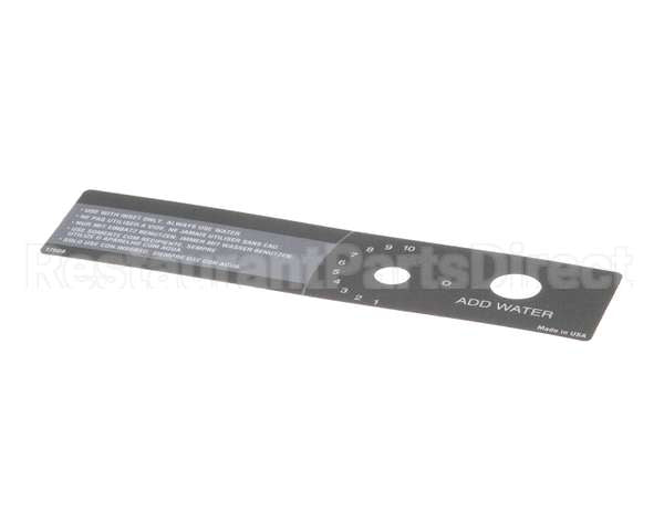 17508-1 Vollrath Label Control 1001 Ul