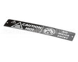 175636 Duke Label- Caution Hot 3/4"Hi