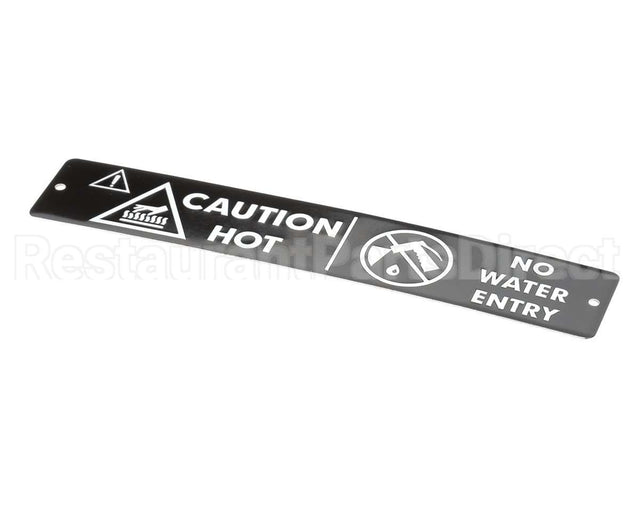 175636 Duke Label- Caution Hot 3/4"Hi