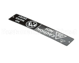 175636 Duke Label- Caution Hot 3/4"Hi