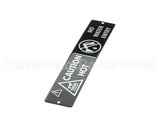175636 Duke Label- Caution Hot 3/4"Hi