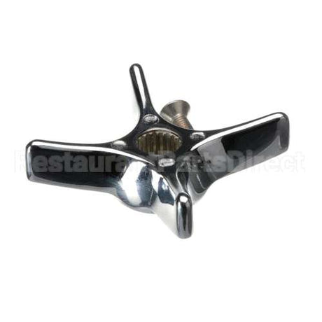 175FC T&S Brass 4Arm Kitchen Handle W Cold Button & Sc