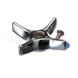 175FC T&S Brass 4Arm Kitchen Handle W Cold Button & Sc