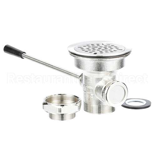 1765-1015-1000 Compatible Standard Keil Waste Drain - 3-1/2" Sink Opening, Lever