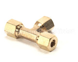 1823100000 Jade Tee, 1/4 X 1/4 X 1/4 Comp Brss