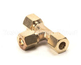 1823100000 Jade Tee, 1/4 X 1/4 X 1/4 Comp Brss