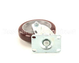 18301-5224 Carter Hoffmann 5 Swivel Red Poly Delrin