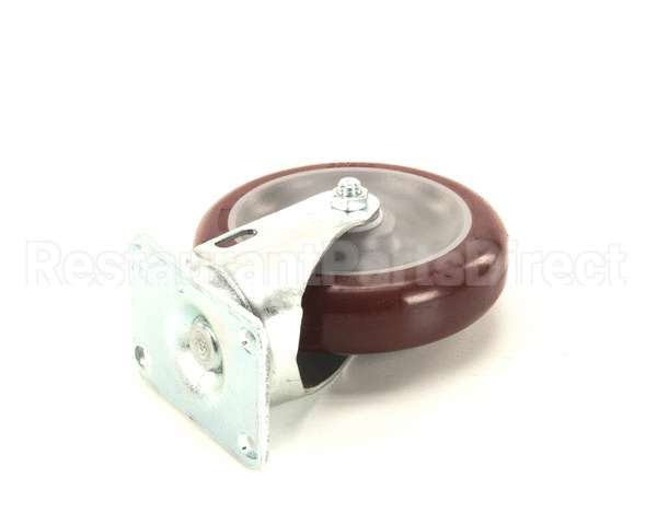 18301-5224 Carter Hoffmann 5 Swivel Red Poly Delrin