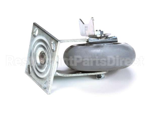 18301-6435 Carter Hoffmann 6" Grey Swivel W/Brk Rubb