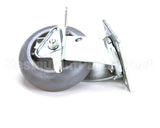 18301-6435 Carter Hoffmann 6" Grey Swivel W/Brk Rubb