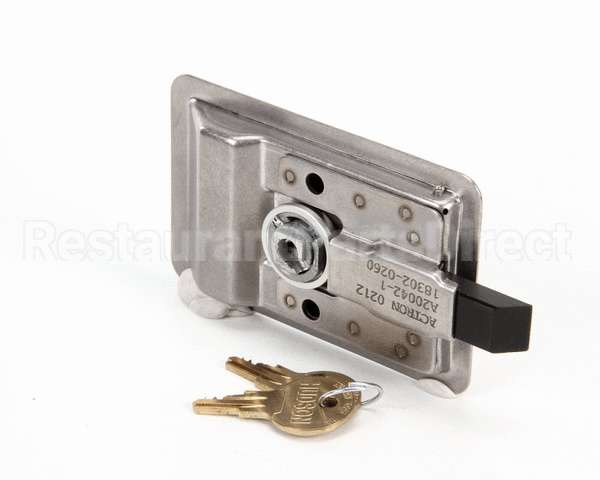 18302-0260 Carter Hoffmann Paddle Latch Wcyl Lk