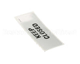 18312-0497 Carter Hoffmann Keep Closed Decal