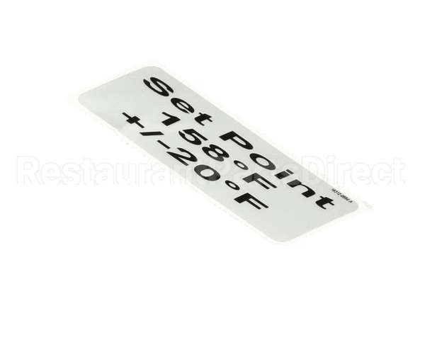 18312-0554 Carter Hoffmann Decal, 158 +/-15 Deg F