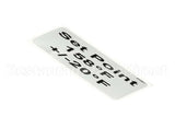 18312-0554 Carter Hoffmann Decal, 158 +/-15 Deg F