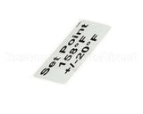 18312-0554 Carter Hoffmann Decal, 158 +/-15 Deg F