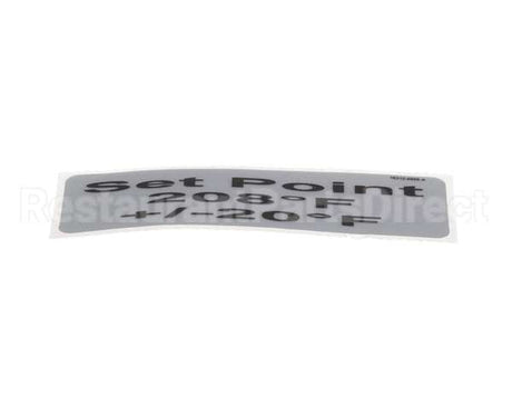 18312-0555 Carter Hoffmann Decal, 208 +/-15 Deg F