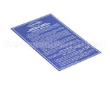 18899 Gaylord C6000 Mylar Faceplate