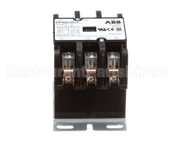 18A103 Ultrafryer Contactor, Mechanical 3 Pole 60 Amp 24V
