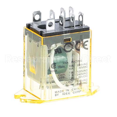 18A301 Compatible Ultrafryer Relay, 24Vdc Dpdt