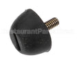 18S299 Hussmann Bumper, Black, Rubber, Lid