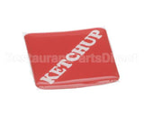 19-420-0002 Wunder-Bar Domed Label - Ketchup