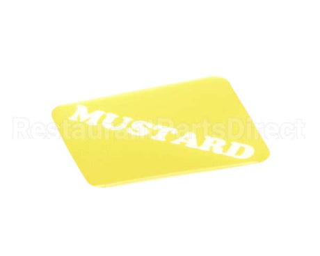 19-420-0003 Wunder-Bar Mustard Label